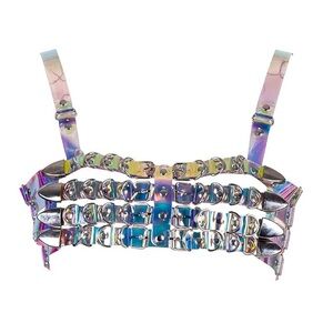Holographic Harness Top
